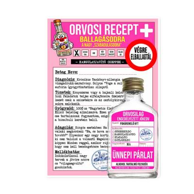 023 Orvosi Recept Vicces Ballagasi Ajandek Recept Palinka