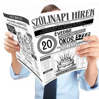 026 Vicces Szuletesnapi Ajandek Szulinapra Szulinapi Ujsag 20 Evembe Kerult Szulinapi Ajandek Fokep