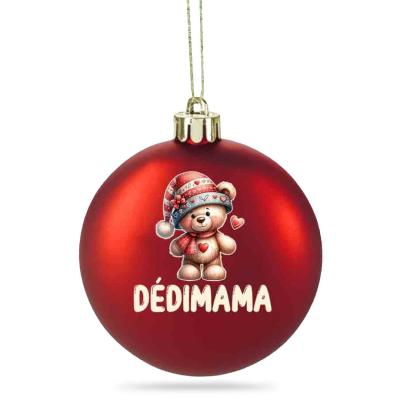 029 Matt Piros Karacsonyfadisz Karacsonyi Gomb Macis Dedimama Felirattal