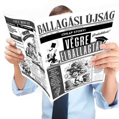 037 Ballagasi Ajandek Ballagasra Ballagasi Ujsag Ajandek Fokep