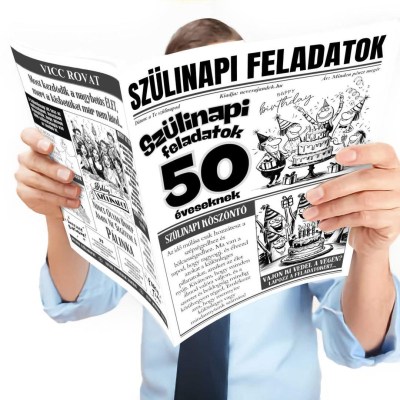 048 50 Szulinapi Ajandek 50 Szuletesnapra Ujsag Fokep