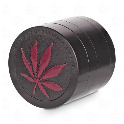 11426remo Grinder Dohanyoerlo Fem 4 Reszes X 4 Cm Atmero   Piros