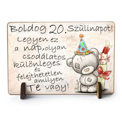 20 Szulinapi Ajandek Boldog Szulinapot Macis Tft011