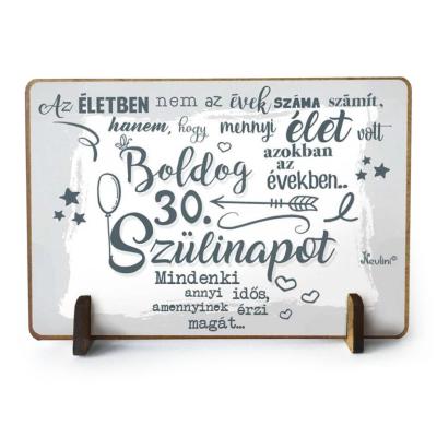 30 Szulinapi Ajandek Boldog Szulinapot Fatabla Tft027