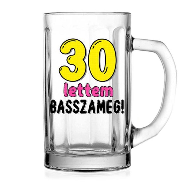 30 Szulinapi Soroskorso 5dl Szuletesnapi Ajandek 30 Lettem Basszameg Vknu180