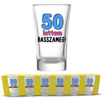 50 Szulinapi Palinkas Pohar Szett 50 Lettem Basszameg 50 Szuletesnapra Pps182