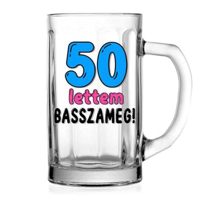 50 Szulinapi Soroskorso 5dl Szuletesnapi Ajandek 50 Lettem Basszameg Vknu182