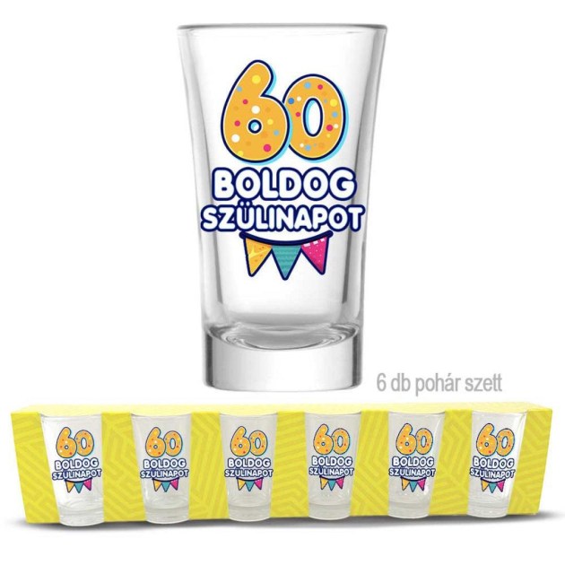 60 Szulinapi Palinkas Pohar Szett 60 Szuletesnapra Pps007