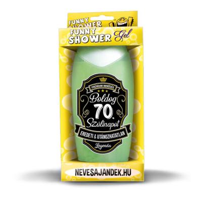 70 Szulinapi Ajandek Tusfurdo Boldog 70 Szulinapot Tus165