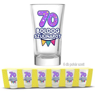 70 Szulinapi Palinkas Pohar Szett 70 Szuletesnapra Pps008