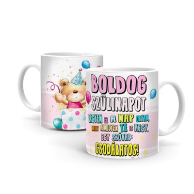 B423 Csodálatos Szülinapos Rózsa