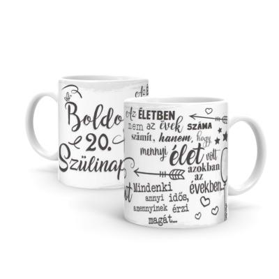 B610 Boldog 20 Szülinapot Az életben