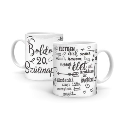 B610 Boldog 20 Szülinapot Az életben
