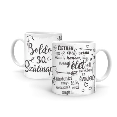 B611 Boldog 30 Szülinapot Az életben