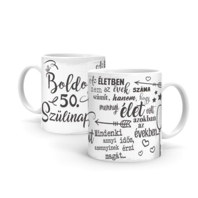 B613 Boldog 50 Szülinapot Az életben