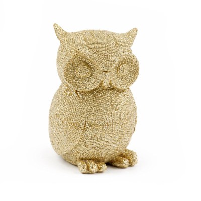 Bagoly Figura Arany 12cm APF540140 3f NB11110011
