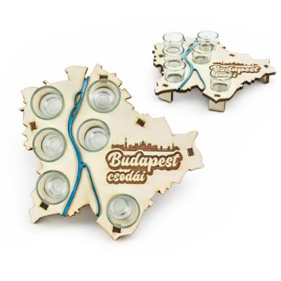 Budapest Csodai  Palinkas Pohar 6db LB05130029a