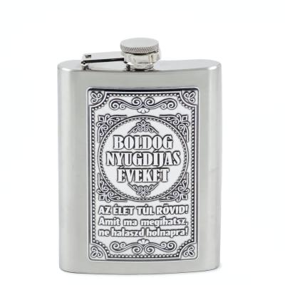 CQ07788 Flaska Femcimkes Boldog Nyugdijas Eveket 8oz PB02270031