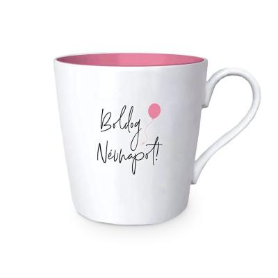 ELEGÁNS BÖGRÉK BOLDOG NÉVNAPOT! (RÓZSASZÍN)