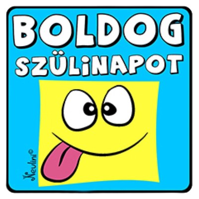Hűtőmágnes Szülinap NH105