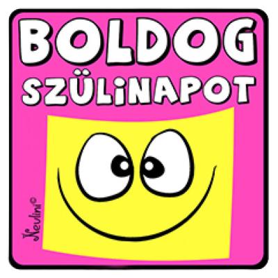 Hűtőmágnes Szülinap NH106