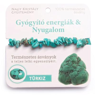 KARKÖTŐ TÜRKIZ, GYÓGYÍTÓ ENERGIÁK & NYUGALOM