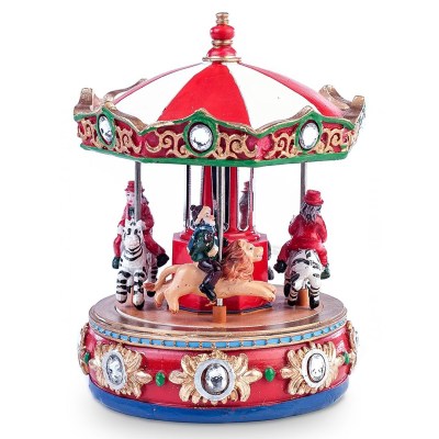 LEDes Vilagito Forgo Zenelo Korhinta 15cm LB12050012