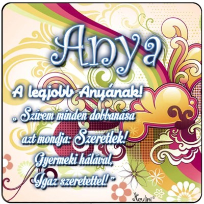 NH002 A Legjobb Anyának