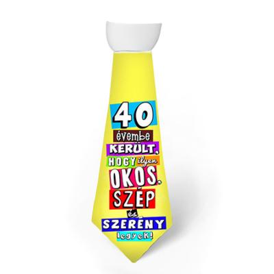 Nyakkendő Születésnap 40 NY053