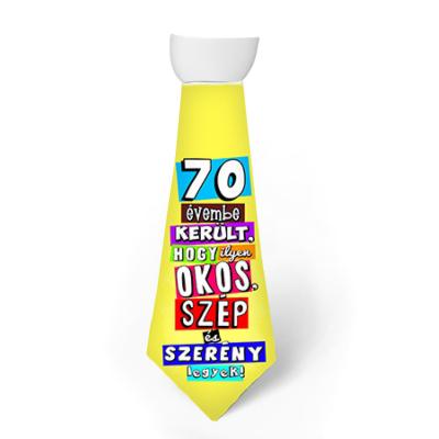 Nyakkendő Születésnap 70 NY056