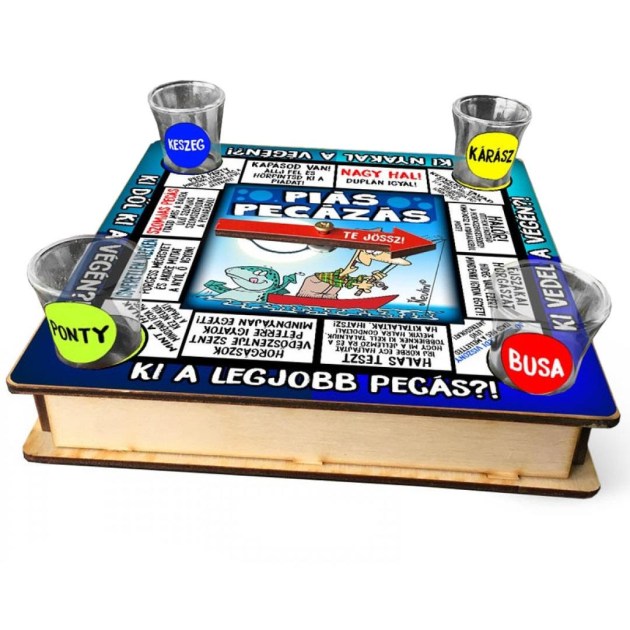 PF006 Piás Pecás Társasjáték Oldalról