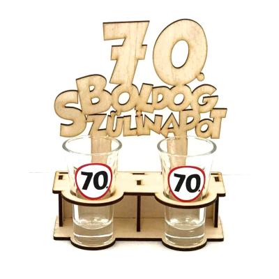 PT008 Születésnapi Pálinkás Pohár 70