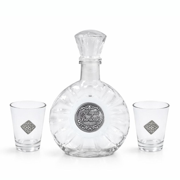 Palinkas Keszlet 02l Palack 2 Pohar A Legjobb Baratnak GB04120044