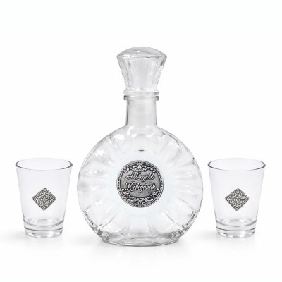 Palinkas Keszlet 02l Palack  2 Pohar A Legjobb Kolleganak GB04120042