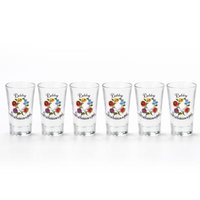 Palinkas Pohar Szett 34cl 6db Boldog Szuletesnapot Kalocsai Minta GB05090022