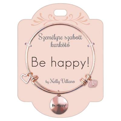 ROSE GOLD KARKÖTŐ BE HAPPY!