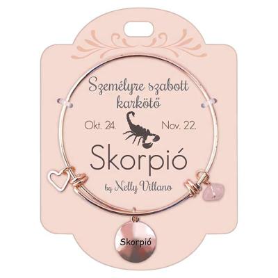 ROSE GOLD KARKÖTŐ SKORPIÓ