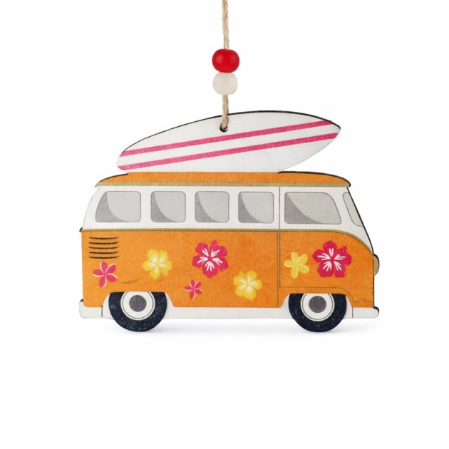 Retro Busz Szorfdeszkaval 12x85cm 064064 3f LP06270021
