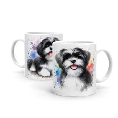 Shih Tzu Fekete Feher B1210