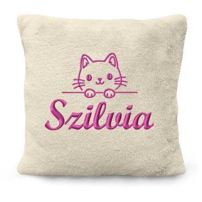 Szilvia Parna Himzes 026 Cica Mintas Parna Cicas Ajandek S