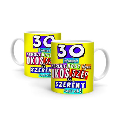 Születésnap 30 Bögre B375