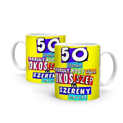 Születésnap 50 Bögre B377