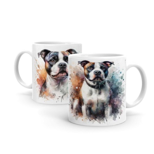 Trikolor Staffordshire Terrier B1215