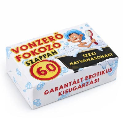 Vonzero Fokozo Szappan 60 Szexi Hatvanasoknak Ferfi 90g SZF107 IB06110004