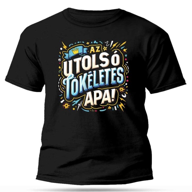 Ajandek Apaknak Apak Napi Ajandek Az Utolso Tokeletes Apa Px265 Fekete