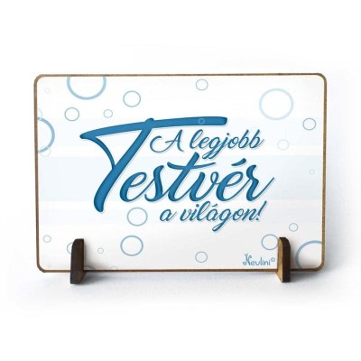 Ajandek Fiu Testvernek Legjobb Testver Tft008