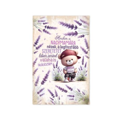 Ajandek Nagymamanak Konyharuha Kicsi Torolkozo Ktr030 Amikor Nagymamamra Nezek