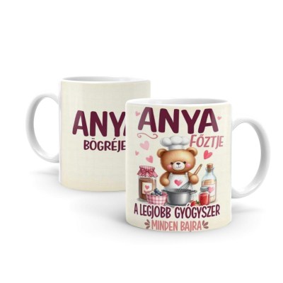 Anyak Napi Ajandek Anyaknak Anya Foztje A Legjobb Gyogyszer Nevesajandek B1327