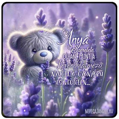 Anyak Napi Ajandek Anyaknak Negyzet Hutomagnes Nh259