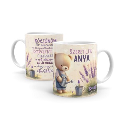 Anyak Napi Ajandek Anyanak Ajandek B1082 Szeretlek Anya Bogre